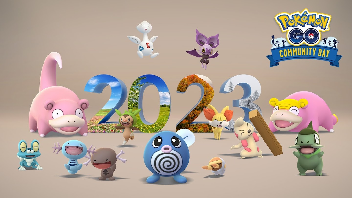 Pokémon GO December Community Day 2023 - Key Art