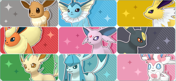 Eevee and its evolutions