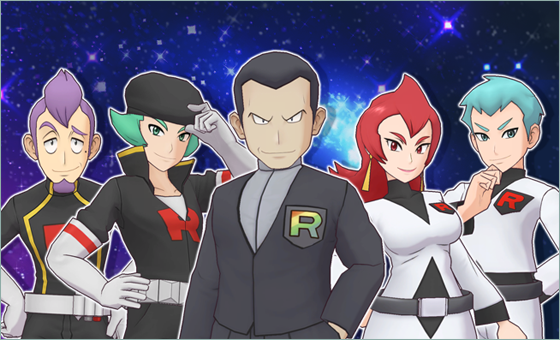 Giovanni and the Team Rocket Admins
