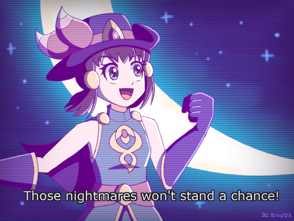 i've never actually watched a retro magical girl anime so i have no idea how accurate this is