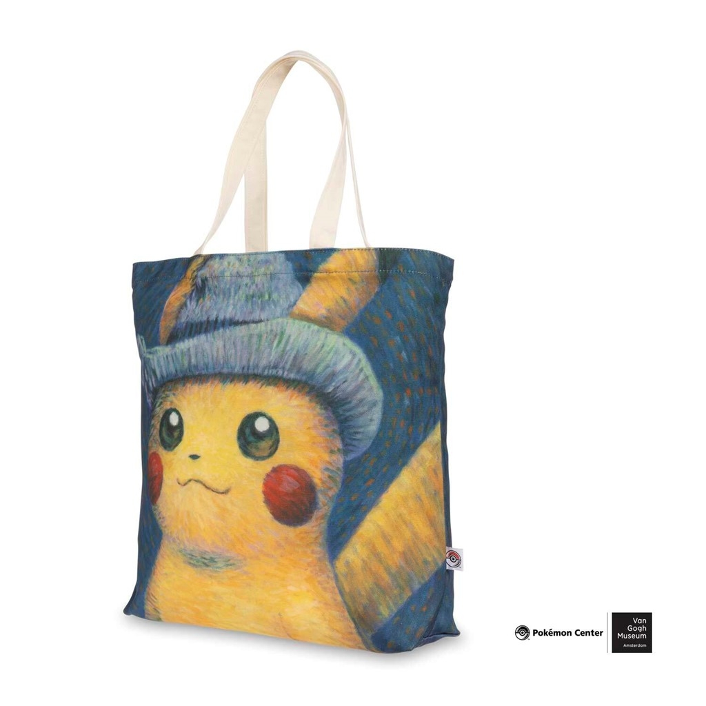 Pokemon x Van Gogh Museum - Pokemon Center Jigsaw Puzzle Tote Bag