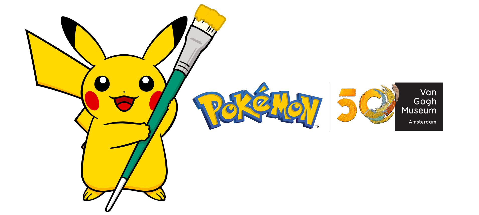 Pokemon x Van Gogh Museum Logo