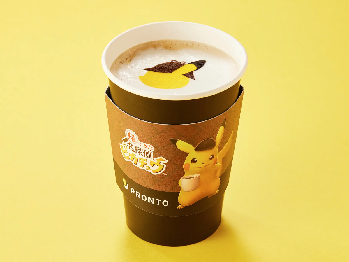 Detective Pikachu's Flashing Latte