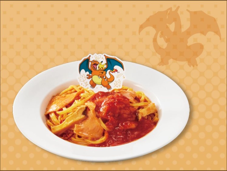 Pikachu and Charizard's Flamethrower tomato cream pasta 