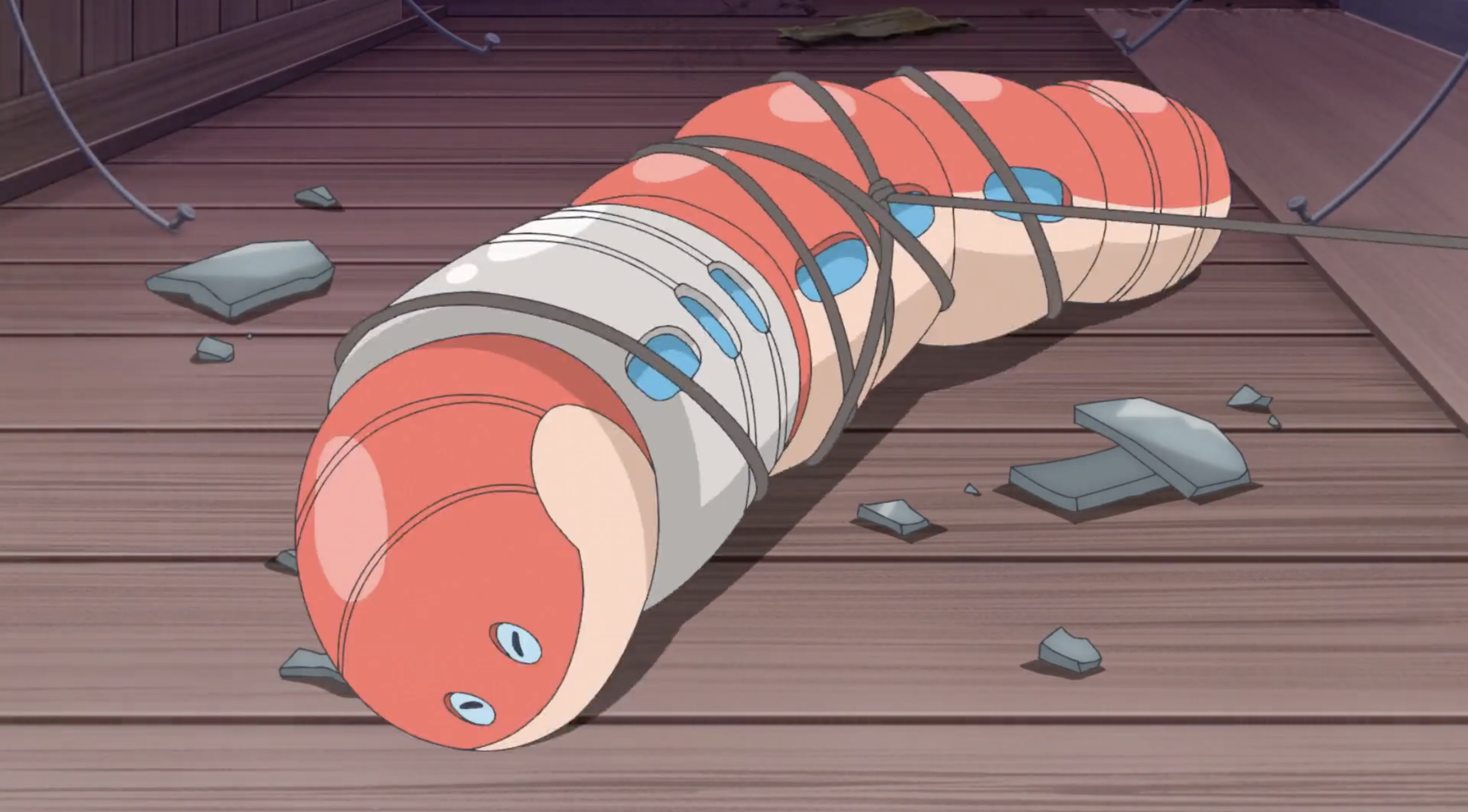 Orthworm all tied up