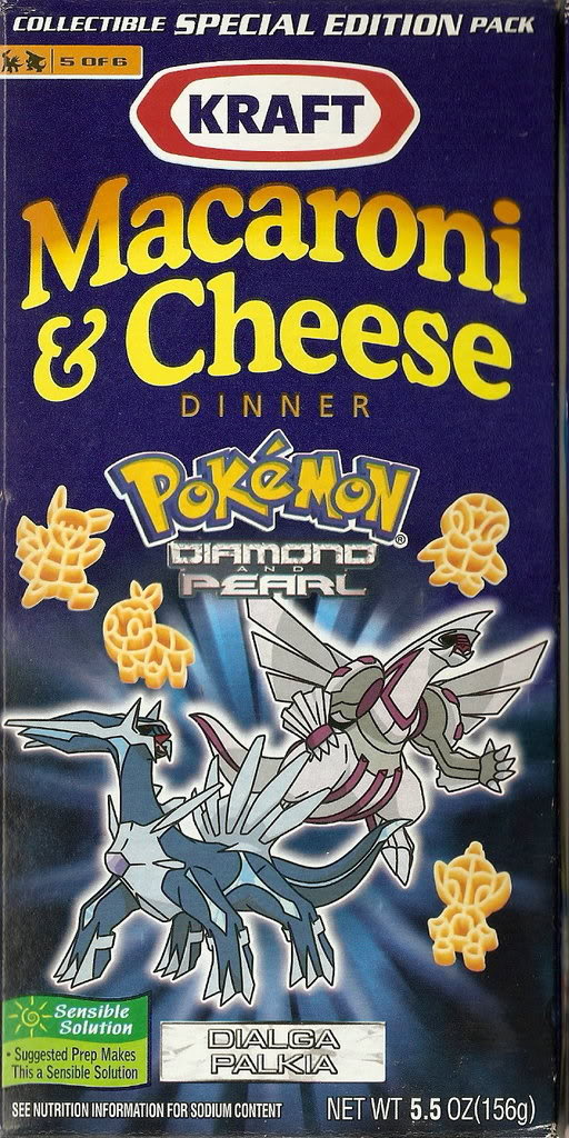 Kraft Macaroni & Cheese - Pokémon DIamond & Pearl edition