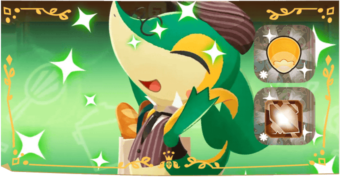 Snivy in its Picnic Outfit