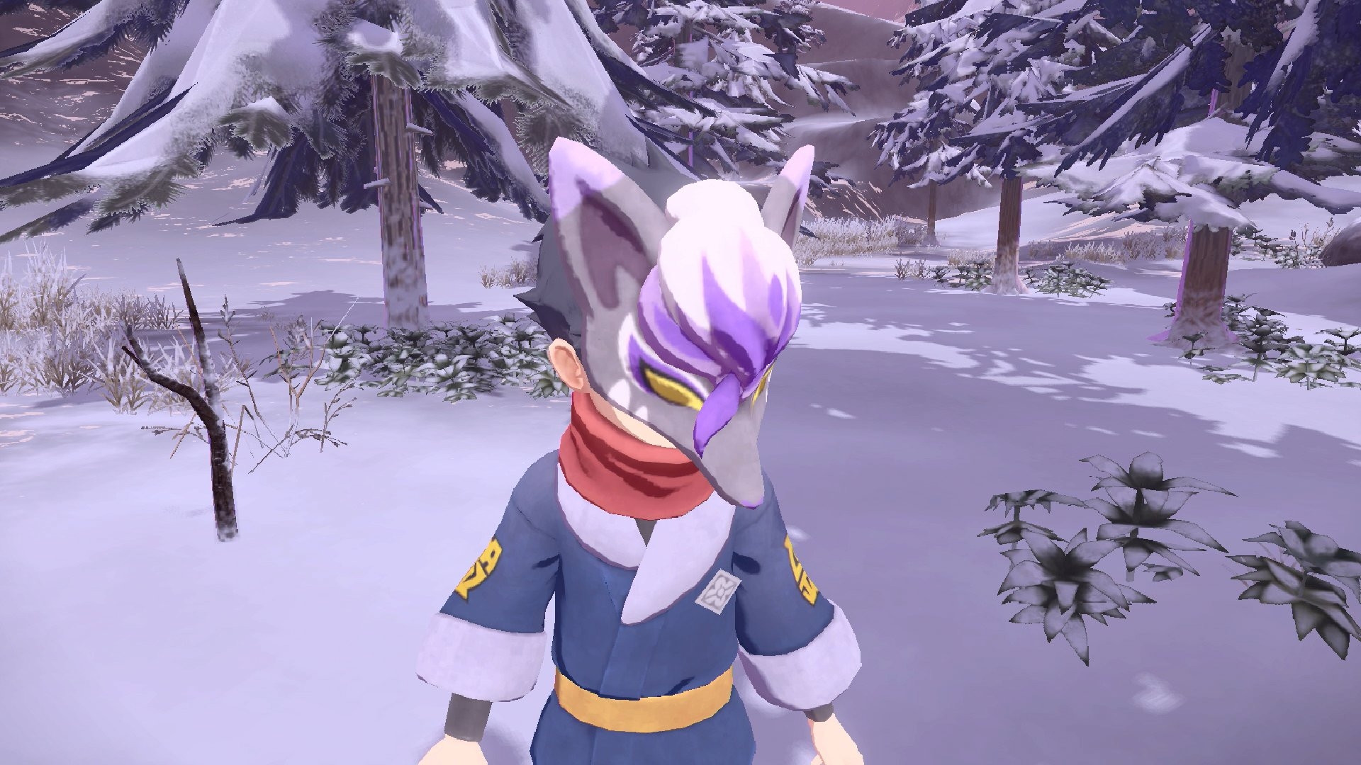 Shiny Baneful Fox Mask